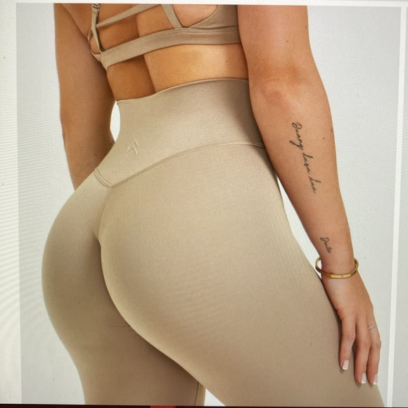 Oner Active Timeless High Wasted Leggings- Sand - Picture 2 of 7